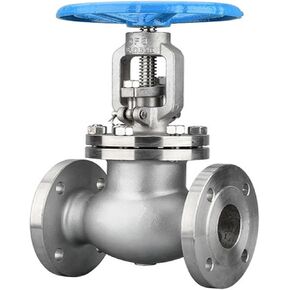 ارتفاع درجة الحرارة الفولاذ المقاوم للصدأ شفة صمام الكرة الأرضية J41W-150LB - 304 316 صمام الإغلاق المتوافق (304 DN100) in Kuwait