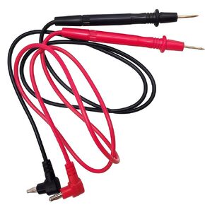 1Pair Multimeter Test Leads Silicone Banana Plug 1000V | Silicone multimeter test leads | Banana plug 1000V CAT III probes | 1 pair for automotive/electrical repair | Precision tips in Saudi Arabia