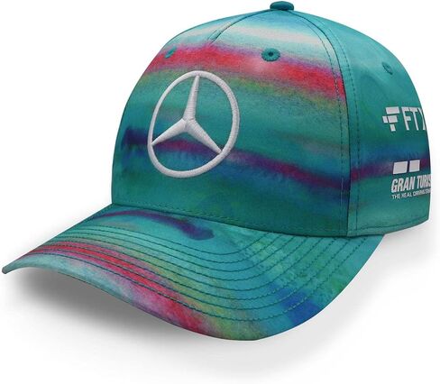مرسيدس AMG بتروناس F1 إصدار خاص لويس هاميلتون 2022 Miami GP Hat Blue in Kuwait