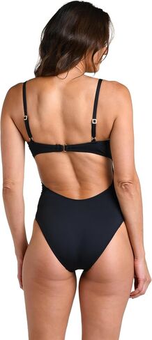 بدلة سباحة نسائية من La Blanca Island Goddess Monokini قطعة واحدة مع أشرطة متعددة in Kuwait