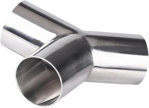 12.7mm 16mm 19mm 25mm 32mm 38mm 45mm 51mm 57mm 63mm 76mm 89mm 102mm 304 Stainless Steel Y Type Welding Pipe Fitting(19x1.5mm) in Kuwait