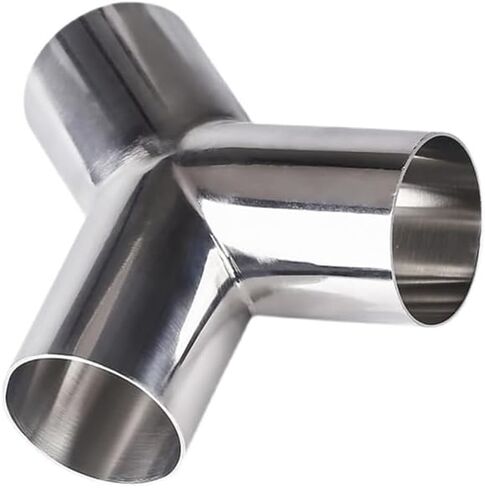 12.7mm 16mm 19mm 25mm 32mm 38mm 45mm 51mm 57mm 63mm 76mm 89mm 102mm 304 Stainless Steel Y Type Welding Pipe Fitting(19x1.5mm) in Kuwait