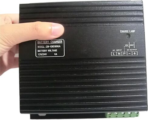 Generator Intelligent Battery Charger 12V/24V 6A for generator set use in Saudi Arabia