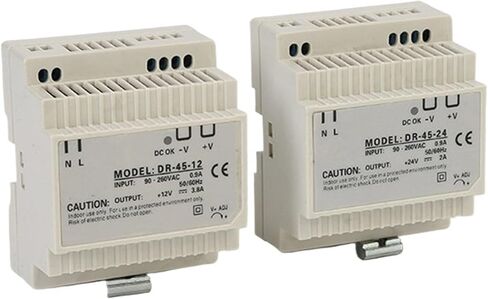 45w LED Din Rail Switching Power Supply 110V 220V AC to Industrial SMPS in Saudi Arabia