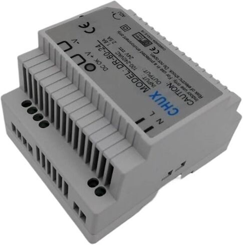 60W Industrial Switching Power Supply 24VDC 2.5A Din Rail Type SMPS DR-60-24 Power Supply in Saudi Arabia