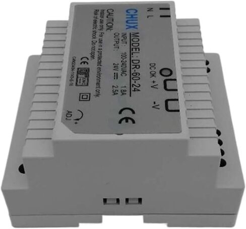 60W Industrial Switching Power Supply 24VDC 2.5A Din Rail Type SMPS DR-60-24 Power Supply in Saudi Arabia