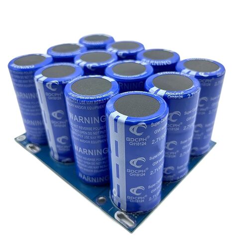 32V50F Supercapacitor Automobile Rectifier Module 2.7V600F Super Capacitor Backup Power Supply Ultracapacitor in Saudi Arabia