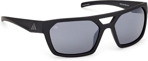 Adidas Men's Sunglasses, Matte black/Smoke mirror in Kuwait