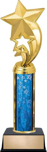 Crown Awards 11.75" Star Rocket Trophy, Star Rocket Trophies with Customized Text in Kuwait