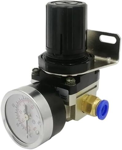 AR2000-02 منظم الضغط G1/4 '' وحدات معالجة الهواء الهوائية صمام تنظيم الضغط (AR2000-02 PC8-02) in Kuwait