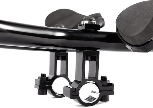 Bike Aero Bar, Clip Handle Extension, Aluminum Alloy Armrest Handlebars For Road Mountain Bike, Endurance Road Biking Adventure Fitness in Saudi Arabia