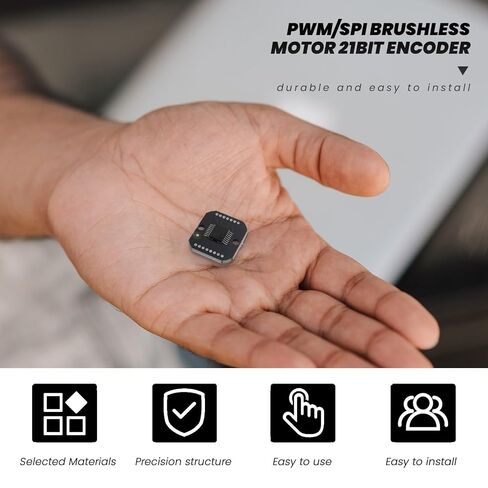 4X MT6835 وحدة التشفير المغناطيسي PWM/SPI فرش السيارات 21BIT التشفير يمكن أن تحل محل AS5048/18 in Kuwait