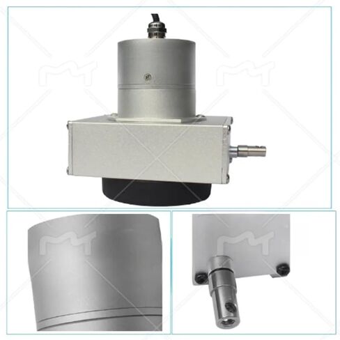 WWS-S 100-1300mm Waterproof Pull Rope Position Encoder Draw-Wire Displacement Sensor Linear Transducer String Potentoimeter(1300mm,0-10V) in Saudi Arabia