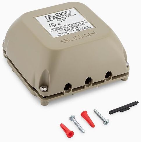 Sloan ETF-450-A Faucet Control Module, Splash Proof Junction Box - for use with ETF Style Faucets, Vandal Resistant Cover, Under Sink Mount, Commercial Environments, 3365000 in Saudi Arabia