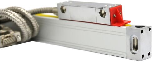 Thin High Precision 0.005mm Slim Linear Scale TTL 50 100 150 200 250 300 350 400mm 20x28mm Small Encoder Grating Ruler Sensor，220mm Travel L in Saudi Arabia