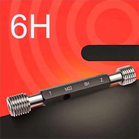1 قطعة الصلب مير كوري غيج غرامة موضوع قياس 6H M21 M22 M23 M24 موضوع المسافة 1.5 1 0.5(M21X1.5 6H) in Kuwait