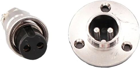 5/10 Sets GX12 GX16 GX20 Flange Butting Type 2/3/4/5/6/7/8/9/10/12/14/15 Pin Male&Femal Aviation Plug &Socket Connectors Copper_10P(Gx16,5 Sets(Male Female)-15P) in Saudi Arabia