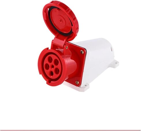 Waterproof Industrial Plug 3/4/5 Pin Dustproof Socket IP67 Male and Female 63A Mounted 380V 415V(4p 63a Coupler) in Saudi Arabia