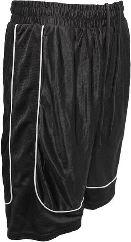 Mersenne Men's Mesh Shorts Pockets Lightweight Basketball Running Big&Tall Size S-5XL in Kuwait