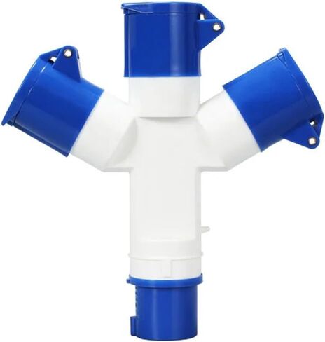 Industrial Plug 16A32A Y-Type Multi-Function Three-Way Branch Socket Waterproof Three-Phase Electricity(1025) in Saudi Arabia