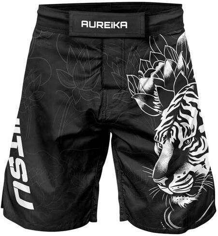 شورت Tiger Grappling - شورت No-Gi BJJ Jiu Jitsu القتالي للرجال لفنون القتال المختلطة والمصارعة in Kuwait