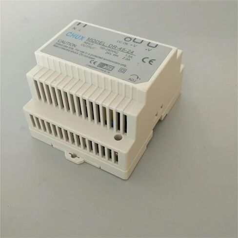 24V 2A 45W LED Din Rail Mounted تحويل التيار الكهربائي DR-45-24 110V 220V AC إلى SMPS إمدادات الطاقة in Kuwait
