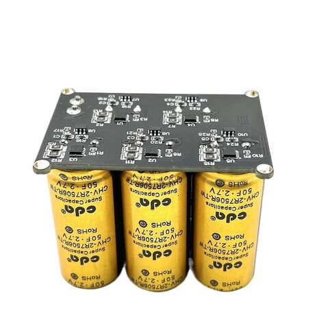1 مجموعة 13.5V10F وحدة مكثف فائق 2.7V50F مكثف فائق مع المدخلات والمخرجات شاحن القيادة المزدوج مصدر إمداد الطاقة الاحتياطية in Kuwait