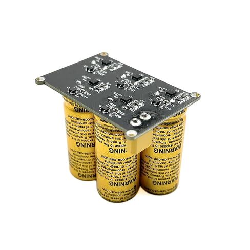 1 مجموعة 13.5V10F وحدة مكثف فائق 2.7V50F مكثف فائق مع المدخلات والمخرجات شاحن القيادة المزدوج مصدر إمداد الطاقة الاحتياطية in Kuwait
