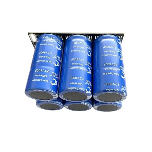 16V100F مكثف مصدر طاقة احتياطية 2.7V600F وحدة مقوم السيارات سعة كبيرة تحسين طاقة رفع الطاقة in Kuwait