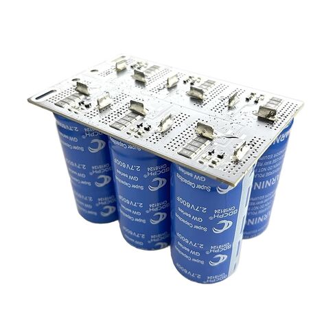 16V100F مكثف مصدر طاقة احتياطية 2.7V600F وحدة مقوم السيارات سعة كبيرة تحسين طاقة رفع الطاقة in Kuwait