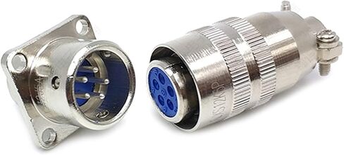 XS12 Industrial Plug and Socket Quick Push and Pull Aircraft Carrier Anti-Theft M12 23 4 5 6 7-pin Power Electrical Connector(4pin Set) in Saudi Arabia