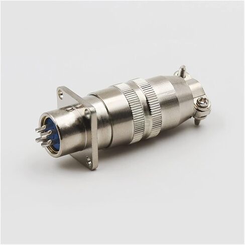 XS12 Industrial Plug and Socket Quick Push and Pull Aircraft Carrier Anti-Theft M12 23 4 5 6 7-pin Power Electrical Connector(4pin Set) in Saudi Arabia