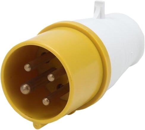 16A Waterproof 014-4 Four-Pole Power Connector Socket IP44 Yellow Aviation Industry Connector in Kuwait