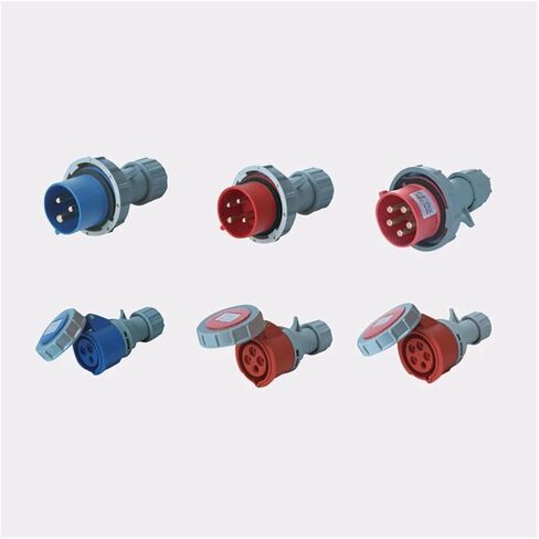 Waterproof Industrial Plug Connector 3-core 4-core 5-core 16A/32A Aviation Socket 1-Piece IP67(XM-0232) in Saudi Arabia