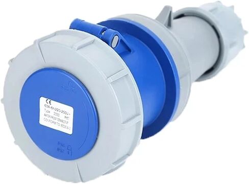 1pc Industrial 63A 125A Terminal Male Female 3/4/5 Pin Wall Mounted Socket IP67 Waterproof Electrical Connector 220V 380V(Plug,125A-5P) in Kuwait