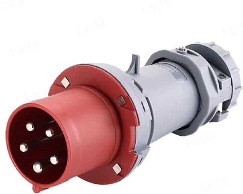 1Pcs Industry Plug and Socket Connectors Surface and Concealed Installation 3 4 5 Hole Core 16 A 32A Waterproof Two Three-Phase(3321) in Saudi Arabia