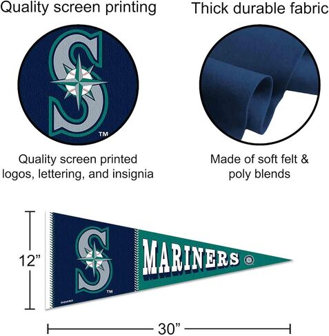 علم راية بالحجم الكامل من Mariners Block Stitch in Kuwait