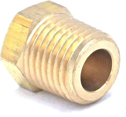 1/8 "1/4" 3/8 "1/2" 3/4 "NPT ذكر عرافة نهاية غطاء تركيب الأنابيب النحاسية موصل المياه الغاز النفط الوقود (1/4") in Kuwait