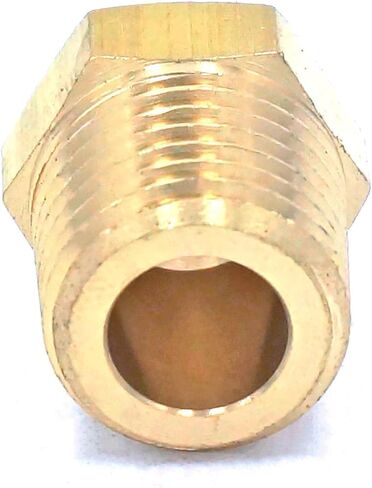 1/8 "1/4" 3/8 "1/2" 3/4 "NPT ذكر عرافة نهاية غطاء تركيب الأنابيب النحاسية موصل المياه الغاز النفط الوقود (1/4") in Kuwait