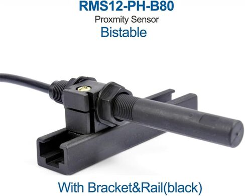1 قطعة RMS12-PH-B80 مصعد رفع الطابق التسوية نصف الخيوط أسطواني ثنائي الاستقرار القرب المغناطيسي التبديل الاستشعار (بدون حامل) in Kuwait