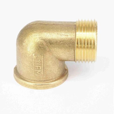 1" BSP Female To 1" BSP Male Brass Elbow Pipe Fitting Connector Coupler Water Fuel Plumbing Fittings in Kuwait