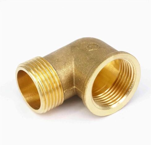 1" BSP Female To 1" BSP Male Brass Elbow Pipe Fitting Connector Coupler Water Fuel Plumbing Fittings in Kuwait