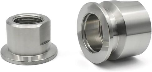 1 قطعة KF50 3/4 "الفولاذ المقاوم للصدأ PT لولبة داخلية فراغ شفة مشتركة مطحون حافة خيط داخلي مشترك تركيبات سباكة in Kuwait