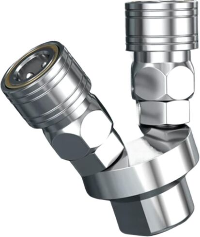 Quick connector C self-locking; Stainless Steel Round Tee 2 Thread in Kuwait