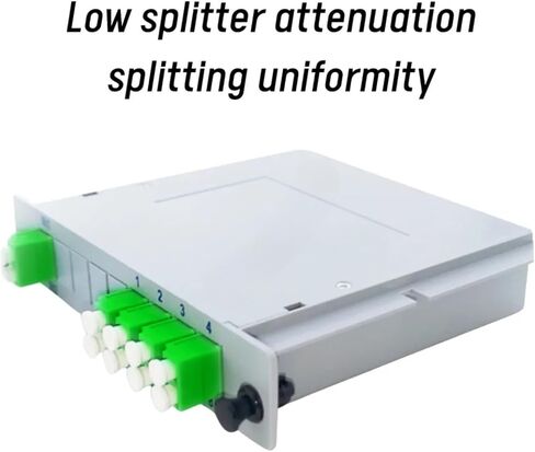 LC PLC 2x8 Fiber Optic Splitter Box Card Insertion FTTH Coupler in Kuwait