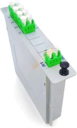 LC PLC 2x8 Fiber Optic Splitter Box Card Insertion FTTH Coupler in Kuwait