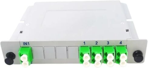 LC PLC 2x8 Fiber Optic Splitter Box Card Insertion FTTH Coupler in Kuwait