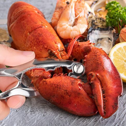 Seafood Tools Set includes 2 Crab Crackers, 2 Lobster Crackers Shellers, 4 Crab Leg Forks/Picks - Nut Cracker Set in Kuwait