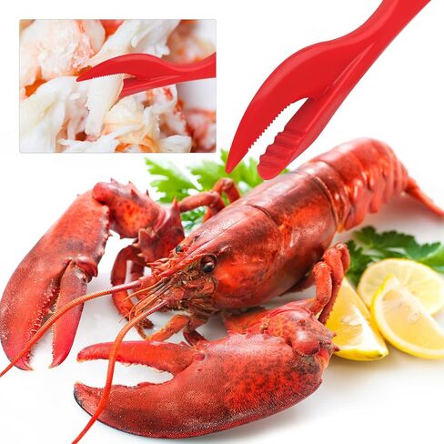 Seafood Tools Set includes 2 Crab Crackers, 2 Lobster Crackers Shellers, 4 Crab Leg Forks/Picks - Nut Cracker Set in Kuwait