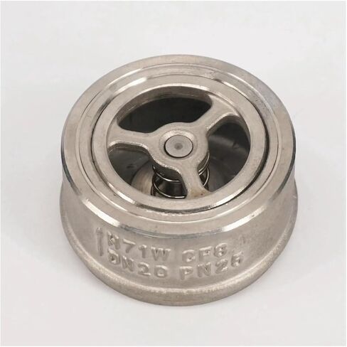 DN20 3/4" 304 Stainless Steel Wafer Check Valve Non-return One Way Valve in Saudi Arabia